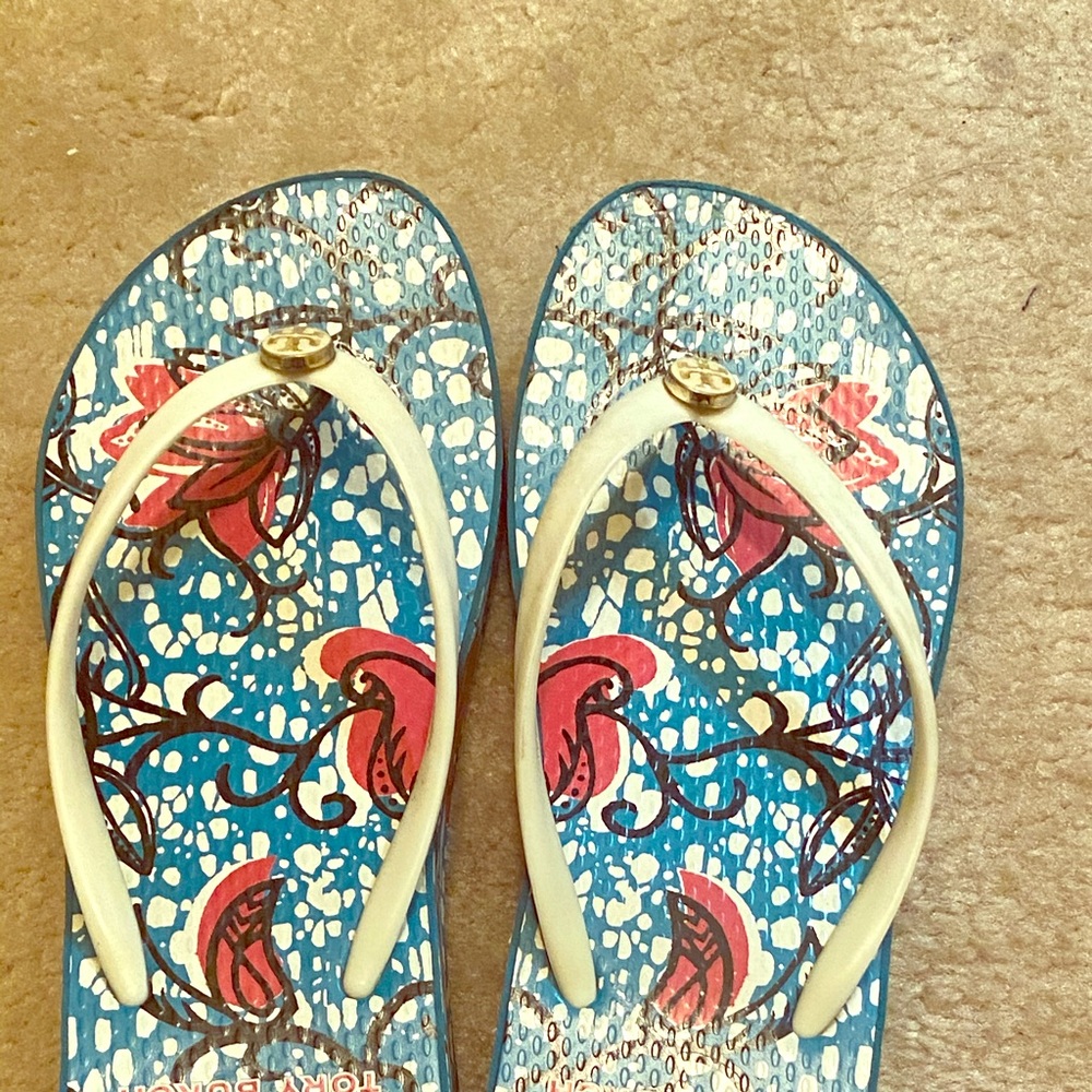 Tory Burch slippers flip flop shoes
